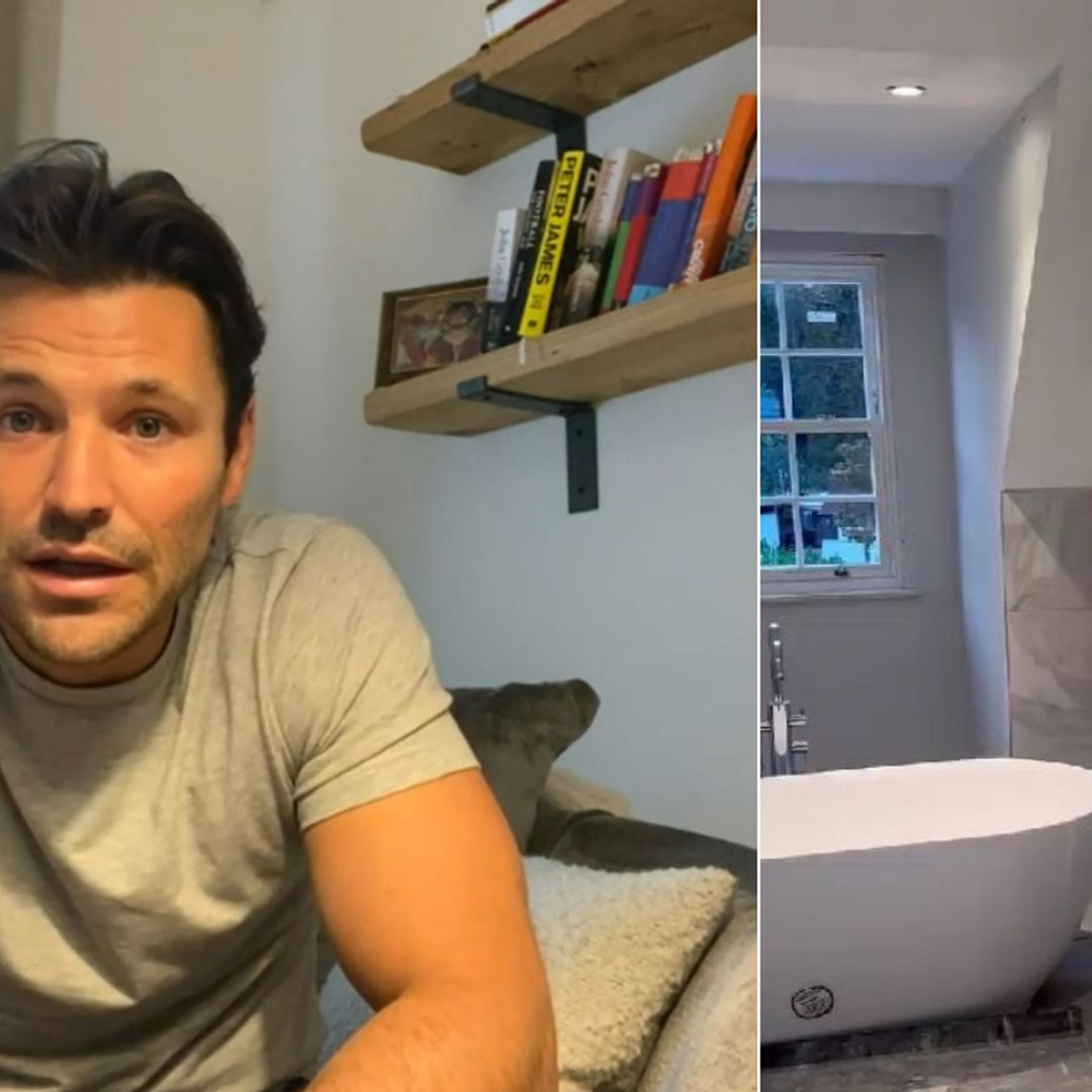 Mark Wright films dazzling bathroom tour at mammoth Essex mansion with wife Michelle