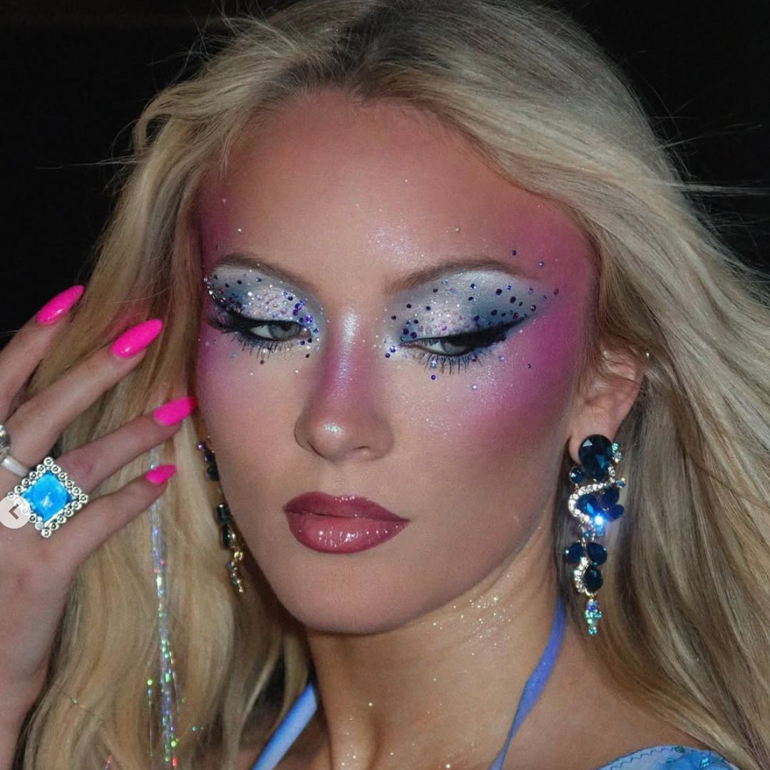 The clean girl aesthetic is dead - maximalist makeup is set to take over 2026