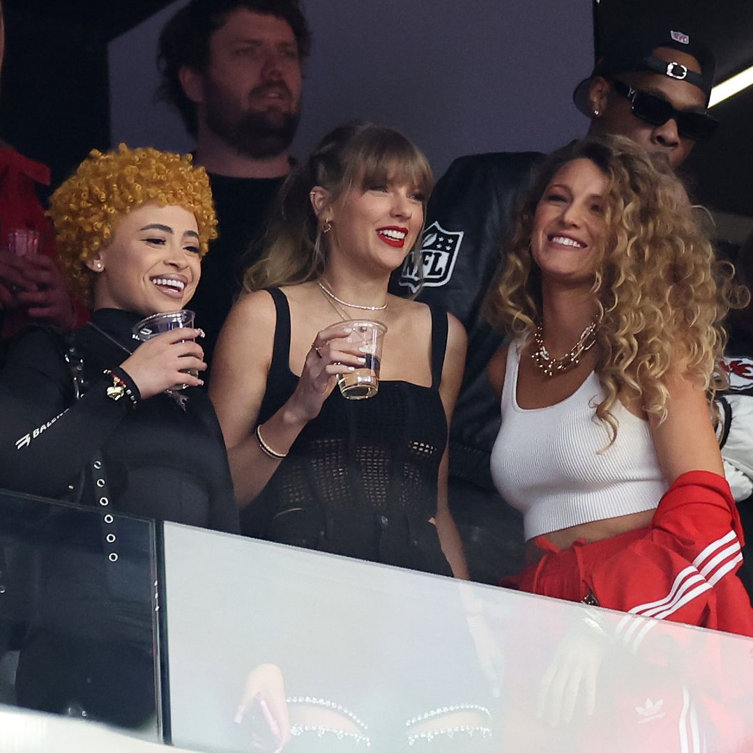 Taylor Swift wears black corset and 'sentimental' necklace to watch Travis Kelce at the 2024 Super Bowl