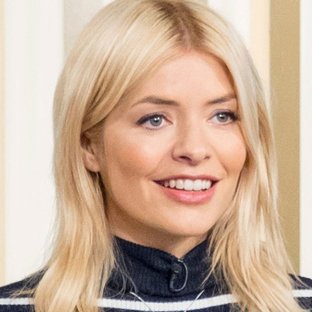 Holly Willoughby is a dead ringer for Sandy from Grease in sexy PVC trousers