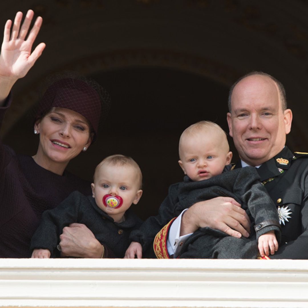 Prince Albert reveals his and Charlene's twins are learning their ABCs twice - in English and French