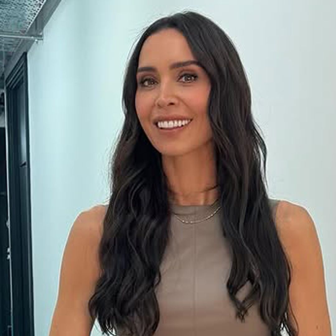 Christine Lampard's £29 leather skirt is the easiest desk to dinner piece