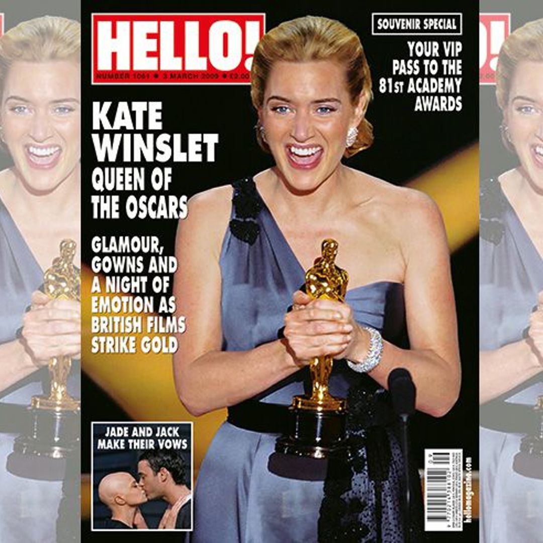 Flashback Friday: Kate Winslet celebrates her Oscars win