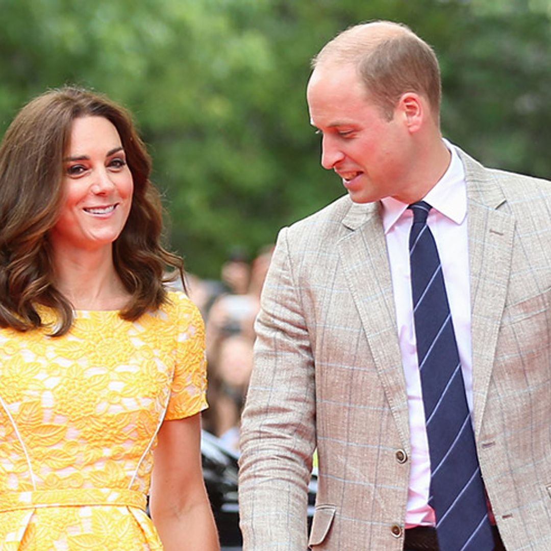 Kate is a vision in yellow Jenny Packham dress on day 4 of royal tour