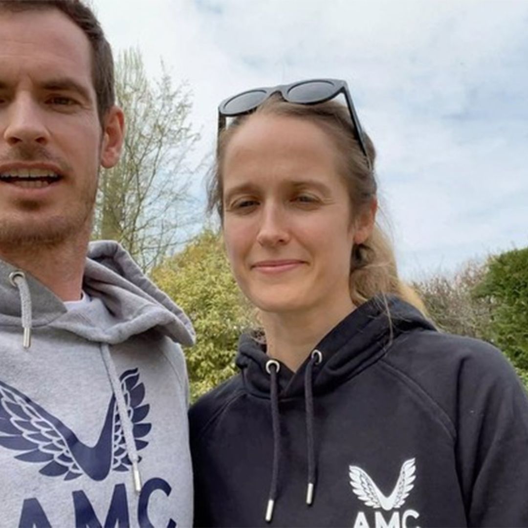 Andy Murray shares a rare glimpse inside his family garden at Surrey home