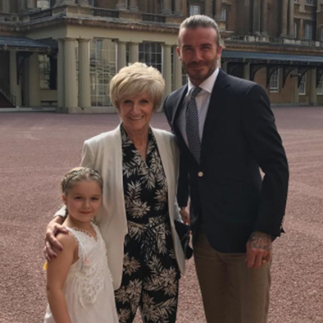 David Beckham sets record straight on Harper's palace visit