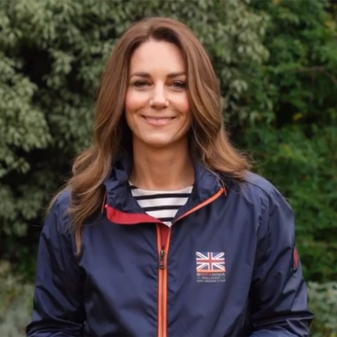 Kate Middleton makes appearance to wish good luck to Sir Ben Ainslie's sailing team