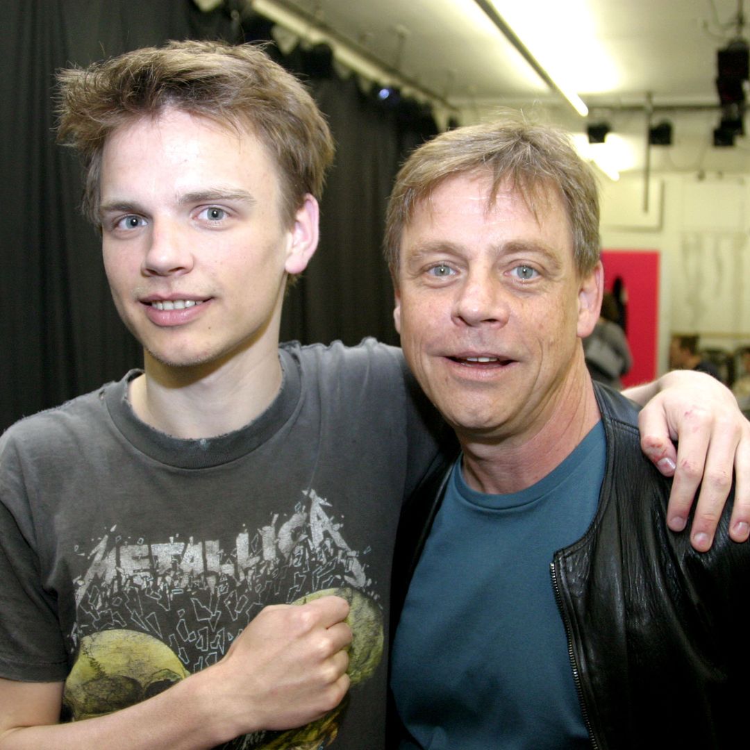 Mark Hamill and his son Griffin during Rehearsals for Six Dance Lessons in Six Weeks - September 9, 2003 at The New Dance Group Studios in New York City, New York, United States