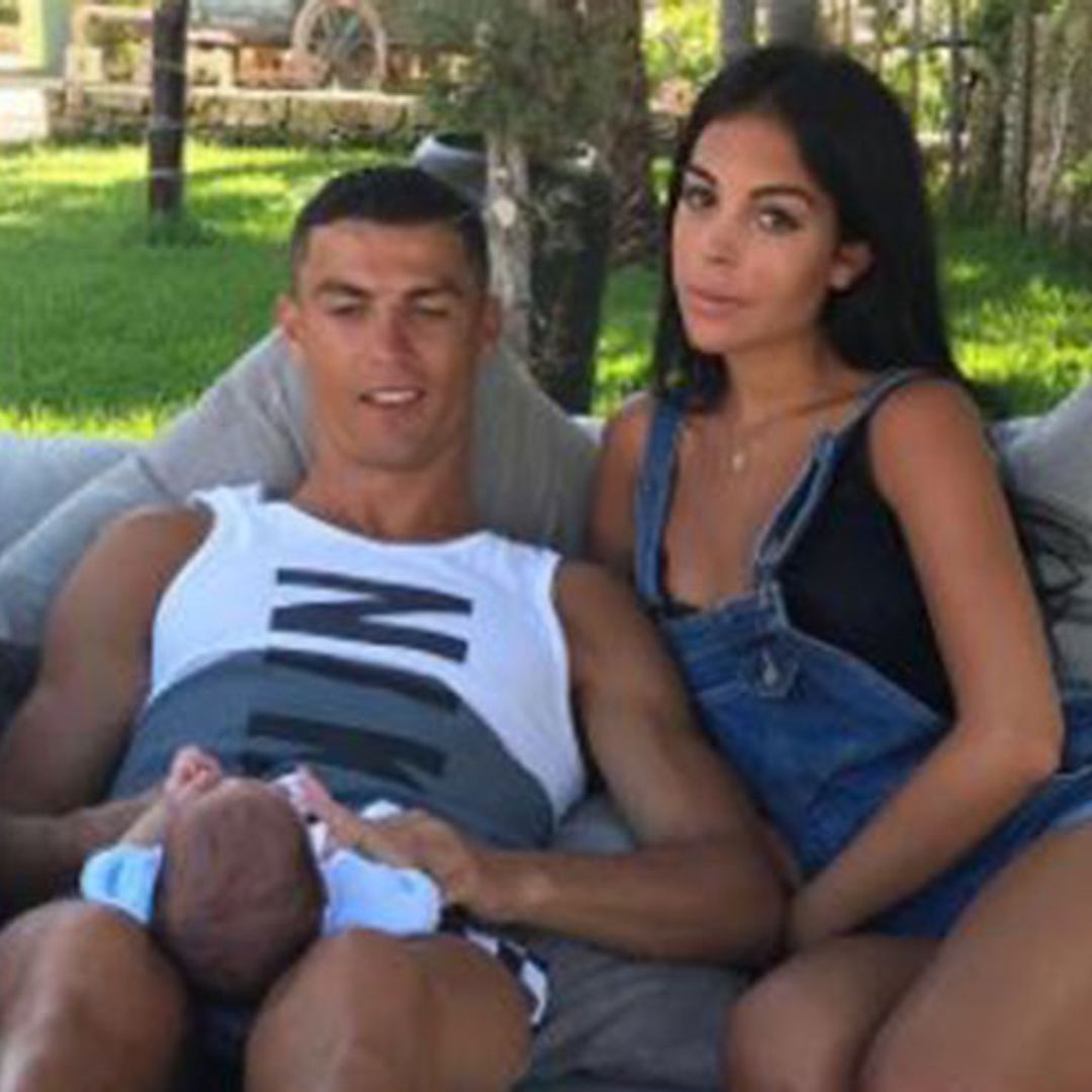 Cristiano Ronaldo posts cute picture of one of his twins and girlfriend: 'Lovely moments'