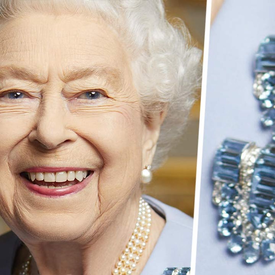 The Queen's brooch in her final portrait has huge sentimental value