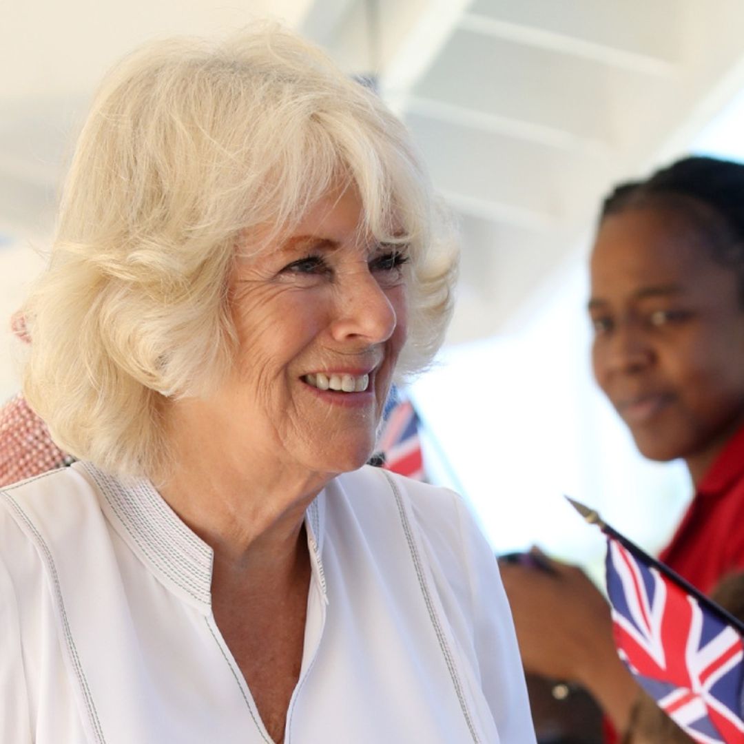 Duchess Camilla wows in head-to-toe white for final day of Caribbean tour