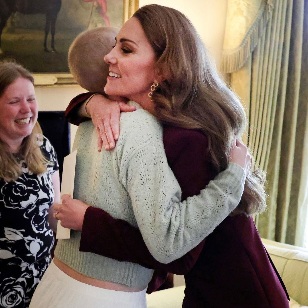 Princess Kate joins Prince William at Windsor Castle for emotional meeting - see moving photos