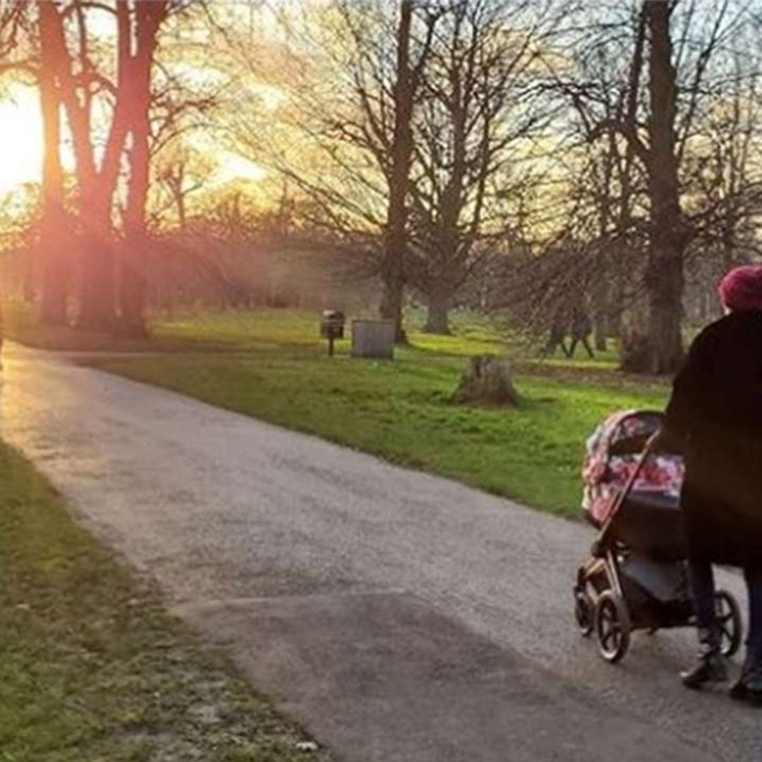 Rachel Riley shares gorgeous new photos of baby Maven on winter walk