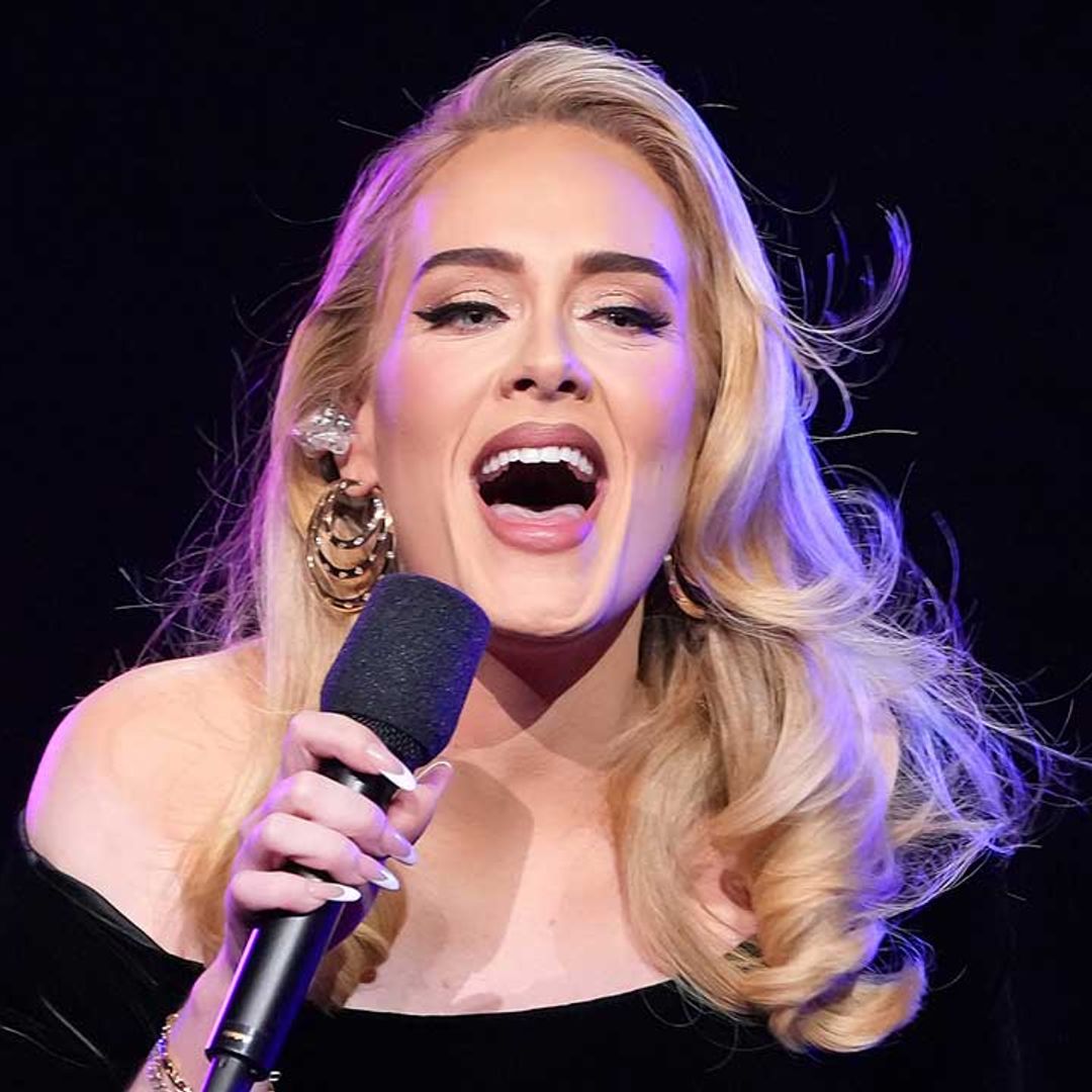 Adele stuns in sensual velvet gown on opening night of Las Vegas residency