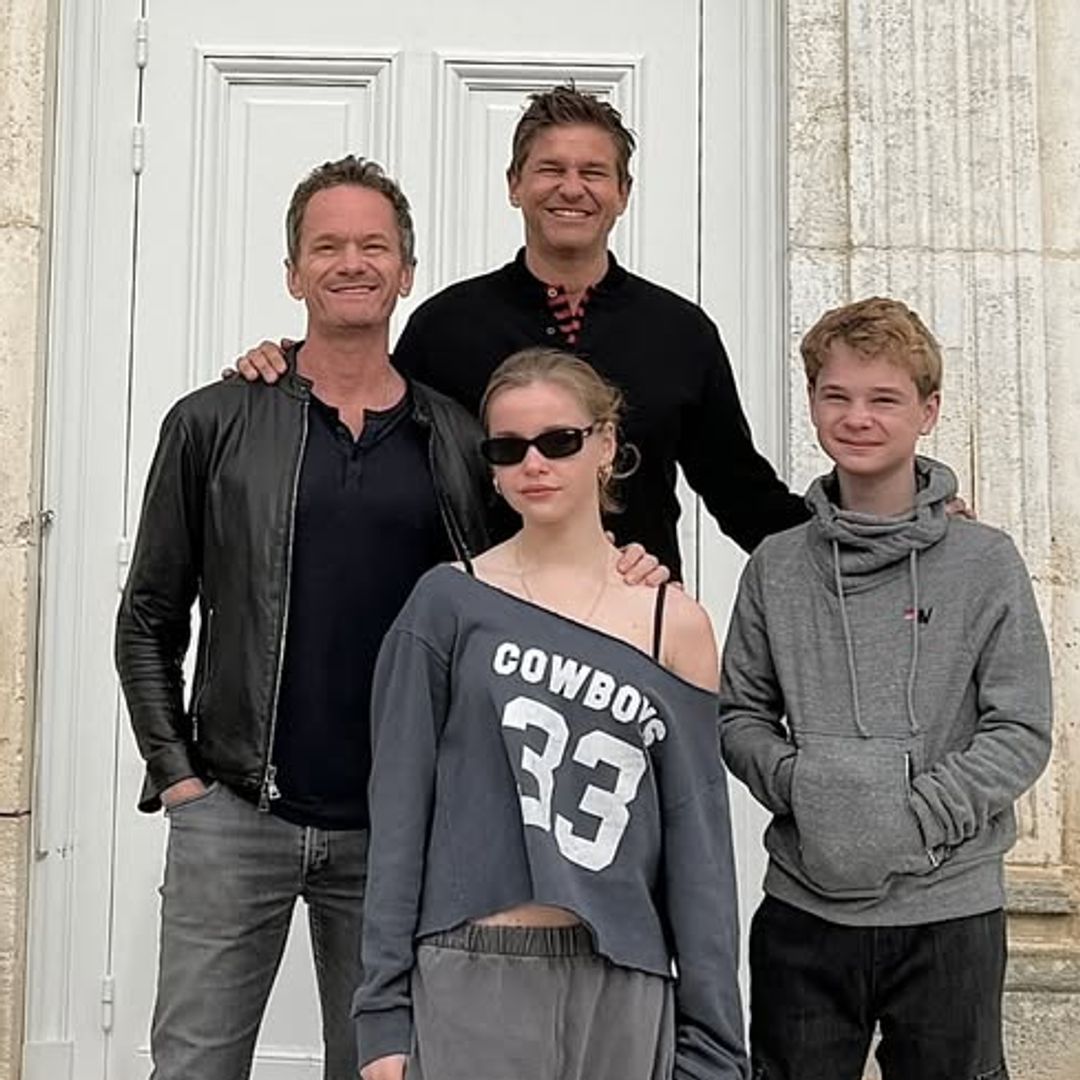Neil Patrick Harris reveals huge transition for teenage twins as they feature in new photo