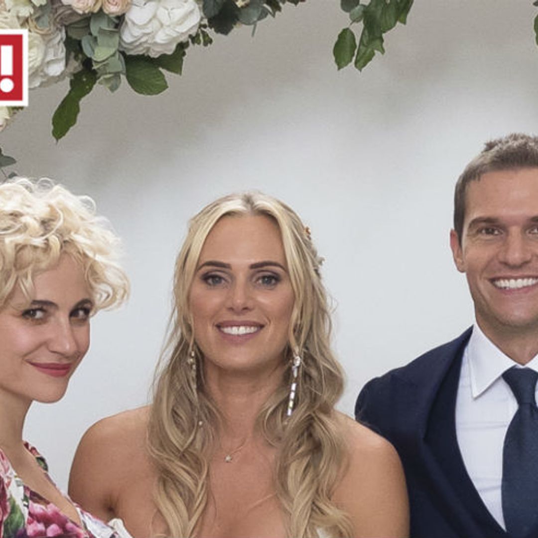 Exclusive! Celebrity trainer Sarah Lindsay marries in star-studded ceremony