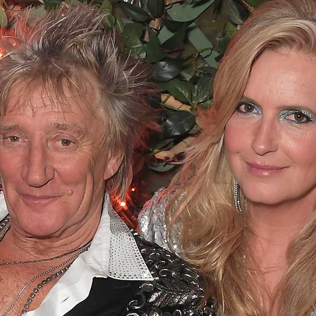 Penny Lancaster highlights incredible figure in sparkly mini dress on glam date night