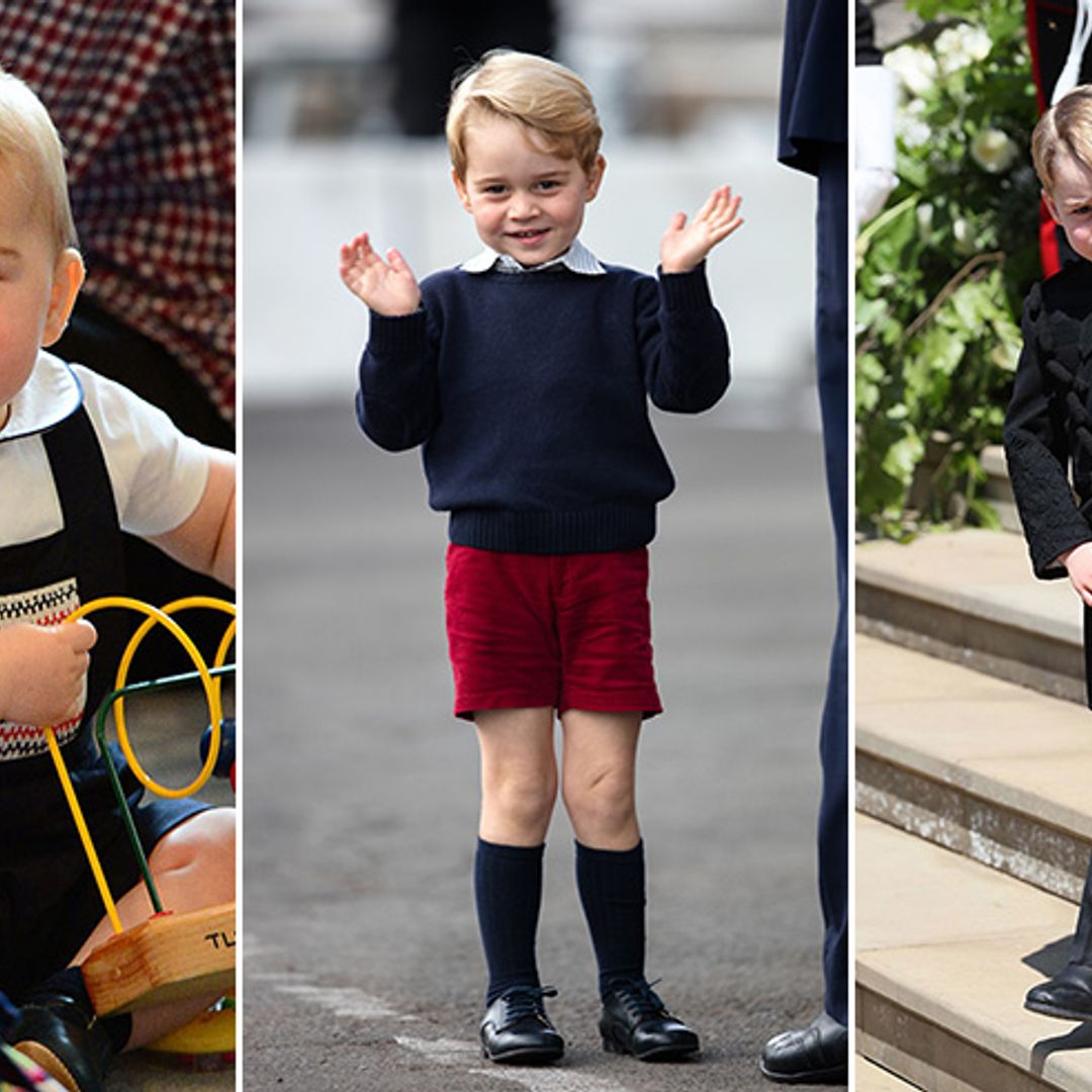 See Prince George's biggest milestones as he celebrates his fifth birthday