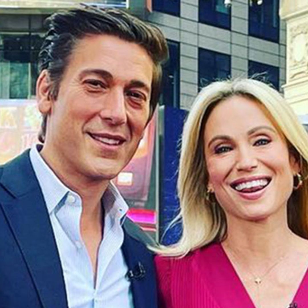 Amy Robach gets the best reaction from David Muir after completing Berlin Marathon