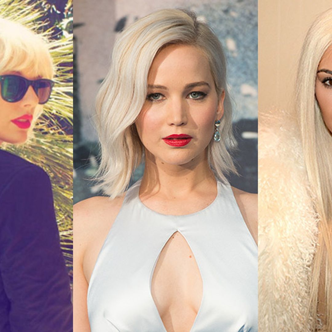 GALLERY: The celebrities who've rocked platinum blonde hair