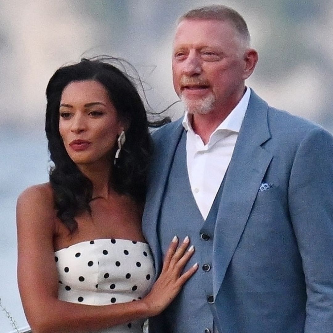 Wimbledon champion Boris Becker looks loved-up ahead of Italian nuptials with fiancée Lilian de Carvalho