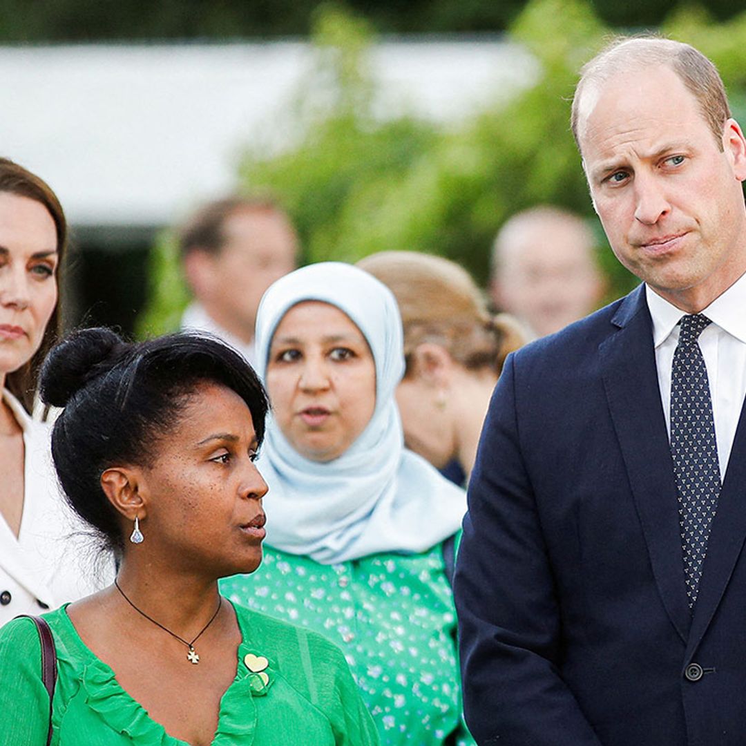 Prince William and Kate meet Grenfell Tower fire survivors at emotional memorial service