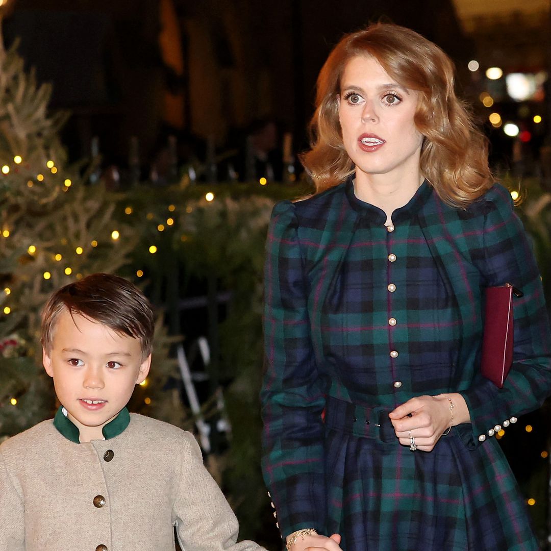 Princess Beatrice's stepson Wolfie's magical Christmas in Florida with his mother Dara revealed