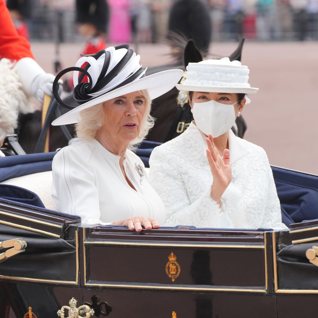 Why Empress Masako of Japan put on a face mask during carriage ride on state visit