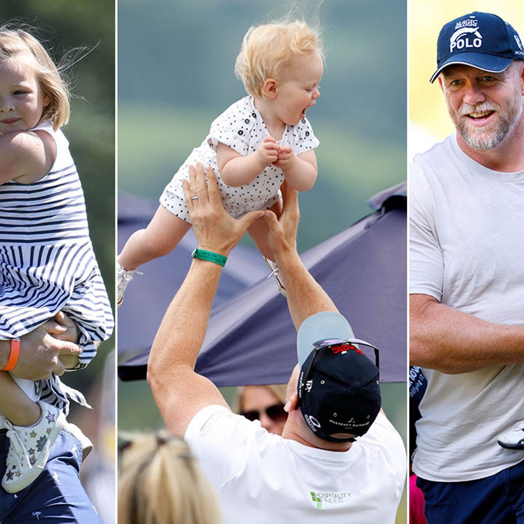 5 times Mike Tindall showed he's a doting dad to Mia, Lena and Lucas