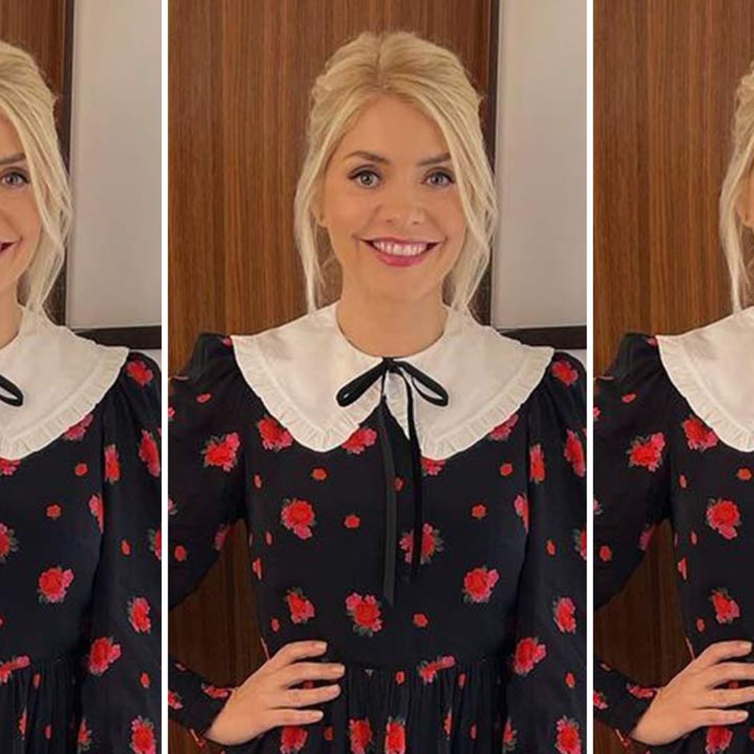 Holly Willoughby's 60s-inspired mini dress makes fans swoon
