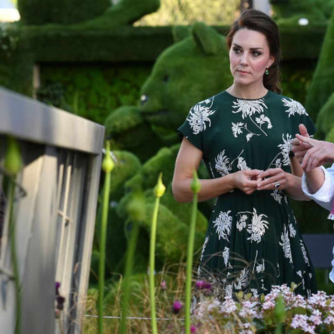 Duchess Kate joins the Queen and royal family at Chelsea Flower Show