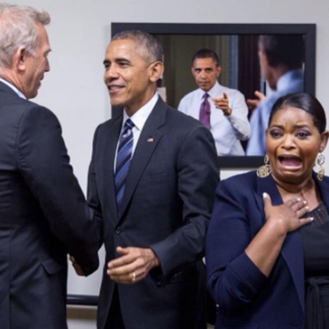 Celebrity week in photos: Octavia Spencer's reaction to seeing President Obama is one for the books