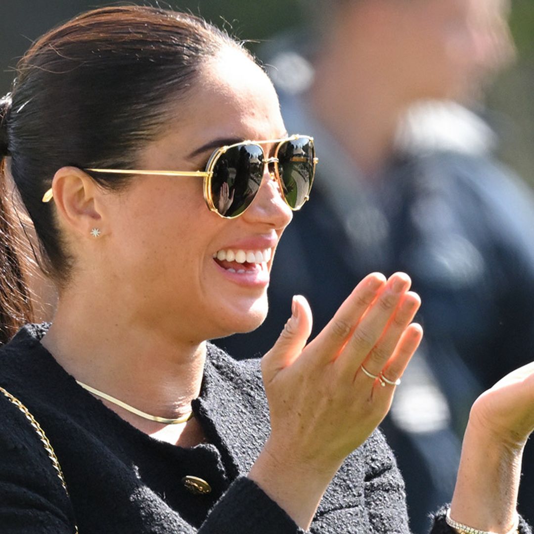 Meghan Markle admits she's become 'one of those moms' - watch
