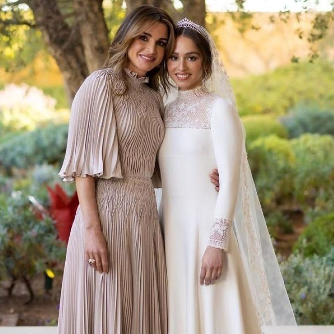 Queen Rania mesmerises in ethereal dress during daughter Princess Iman's wedding