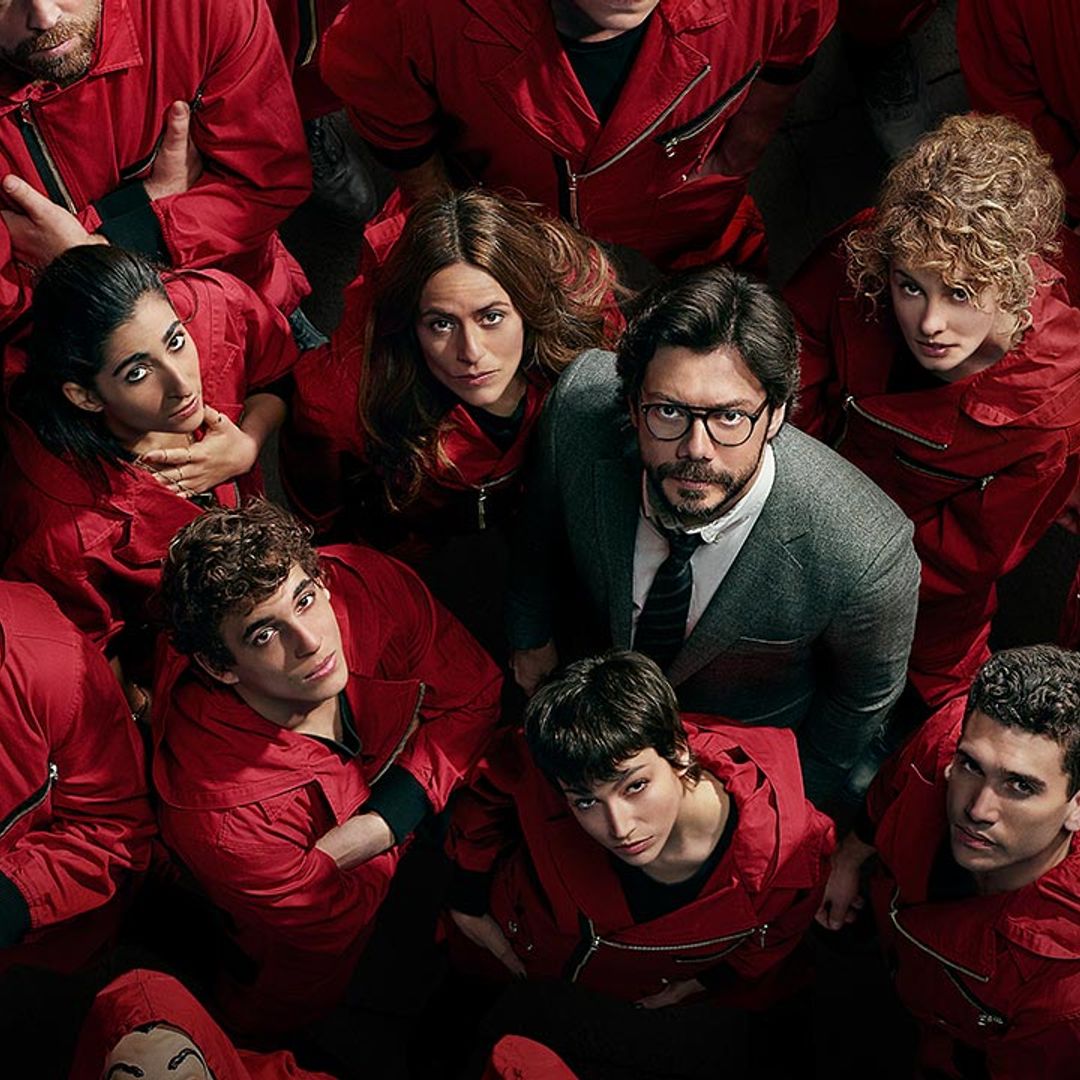 Who is in the cast of Money Heist season four?