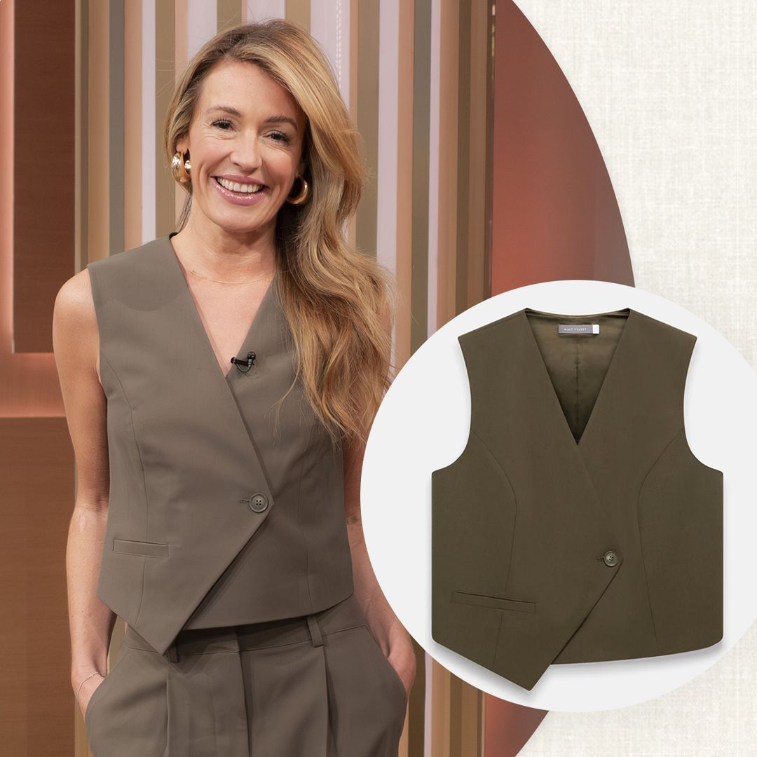 I'm a shopping expert and Cat Deeley's waistcoat is the effortlessly chic piece you need in your spring wardrobe