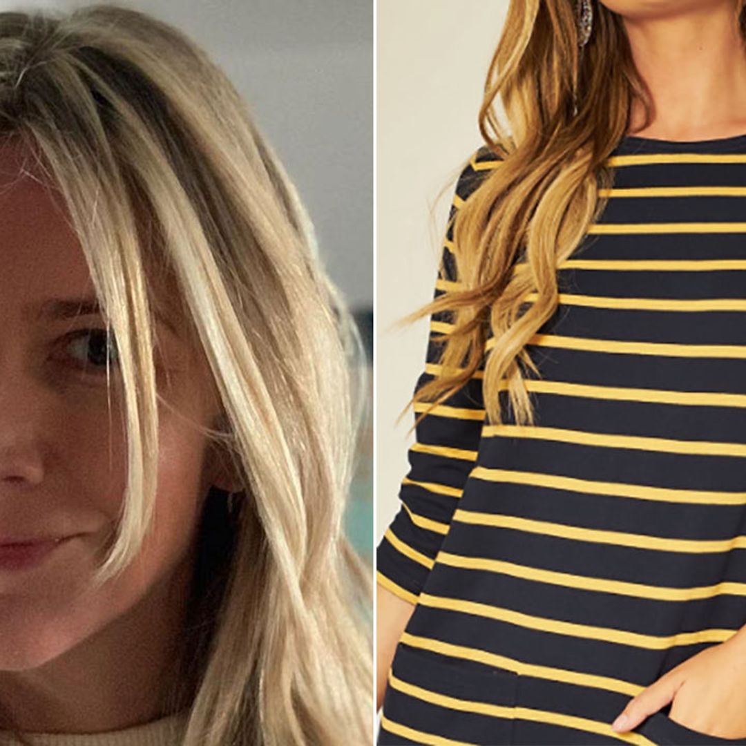Lisa Faulkner wows fans with cosy lockdown style - and we need this £34 colour-clashing top