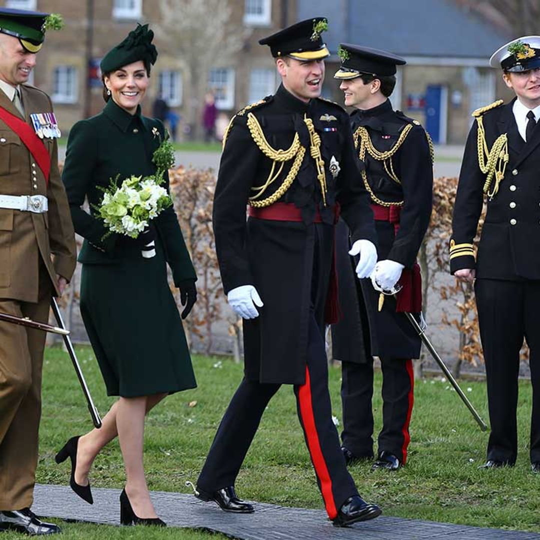 Prince William and Kate Middleton share moving tribute on St Patrick's Day after missing parade