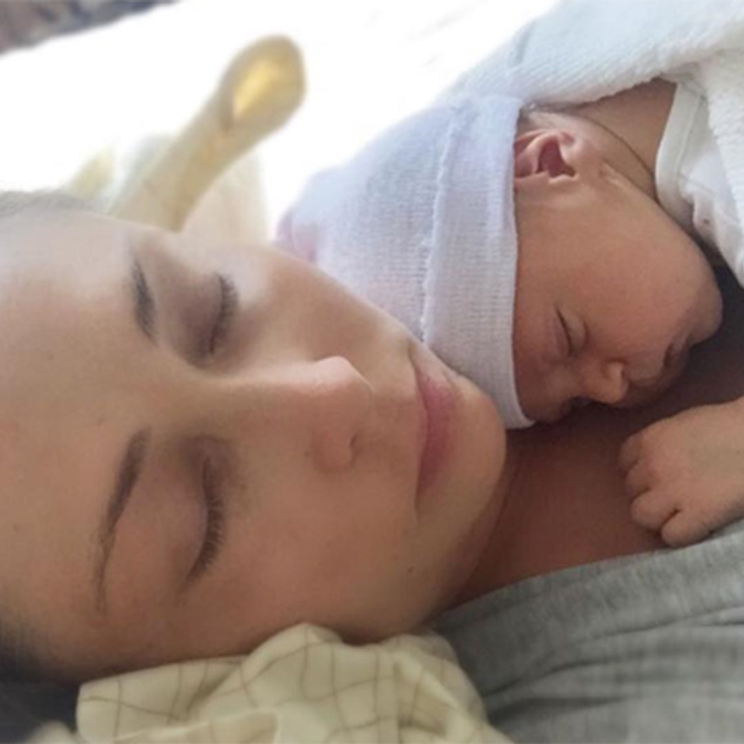 Iveta Lukosiute reveals the name of her newborn baby boy