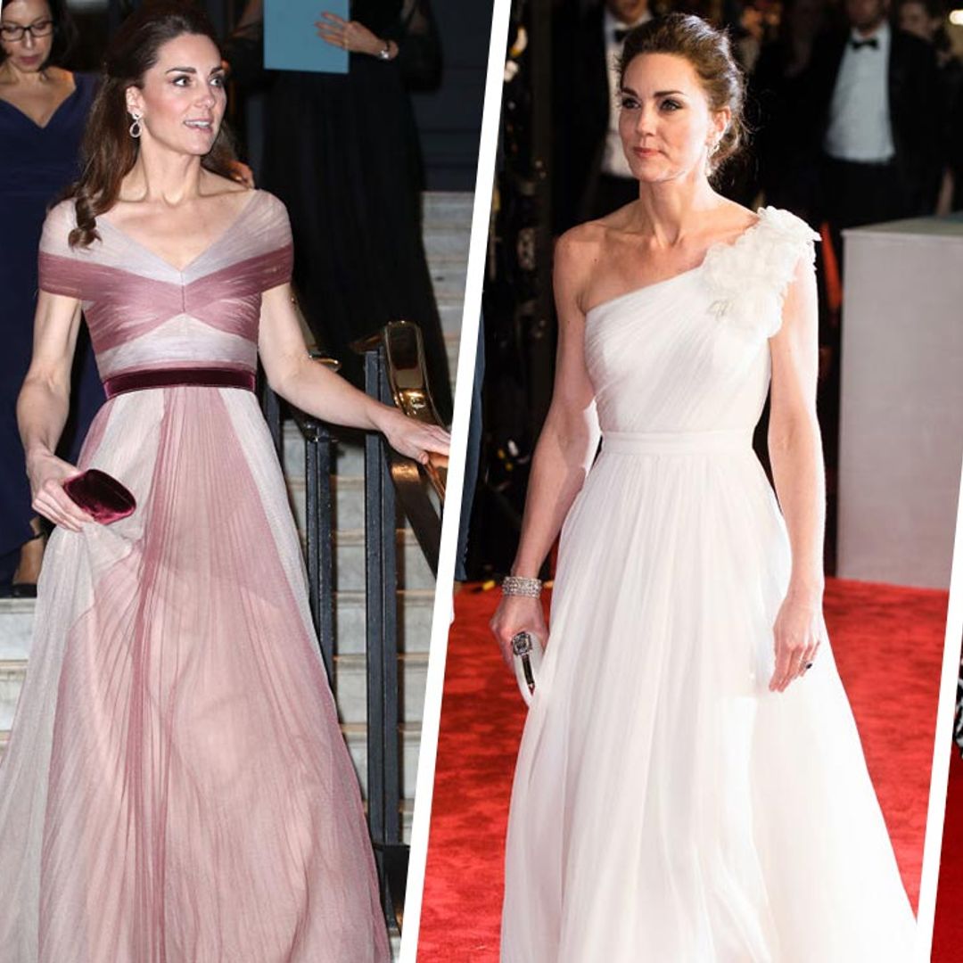 Royal ballgowns: Kate Middleton's best ever red carpet looks