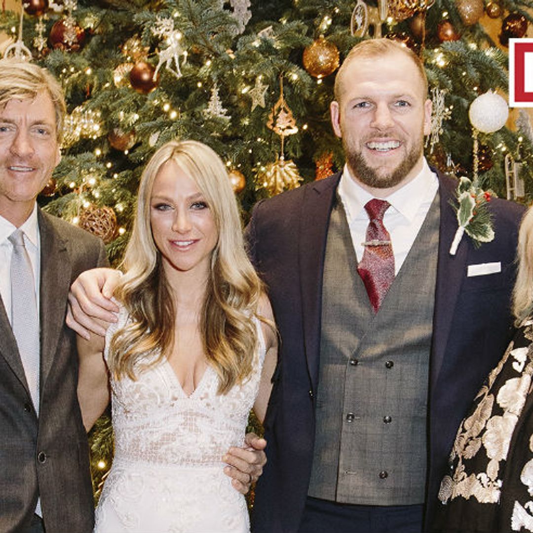 Exclusive: Chloe Madeley and James Haskell share photos from star-studded wedding day