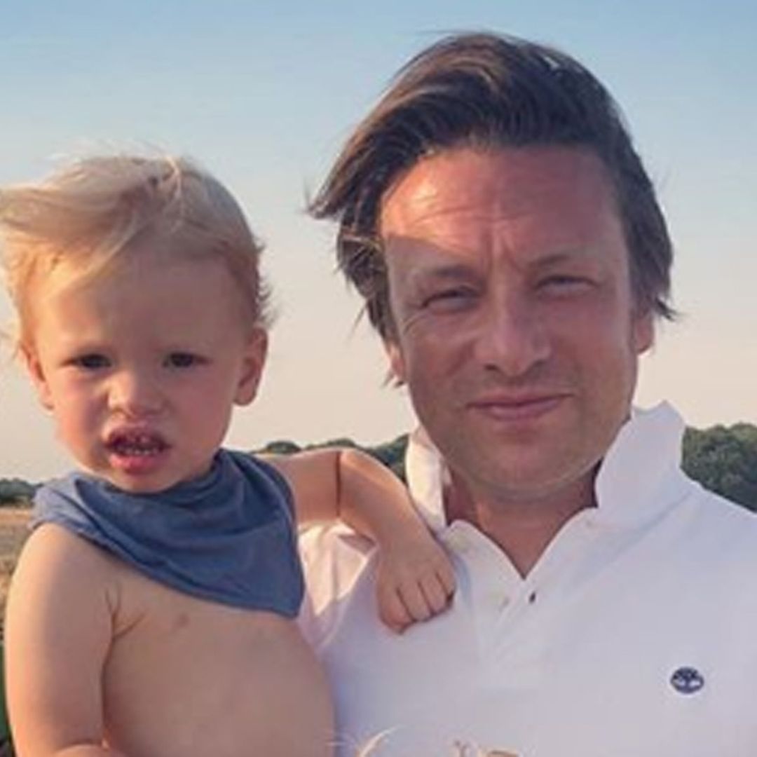 Jamie Oliver's son River poses for cutest bath time photo ever