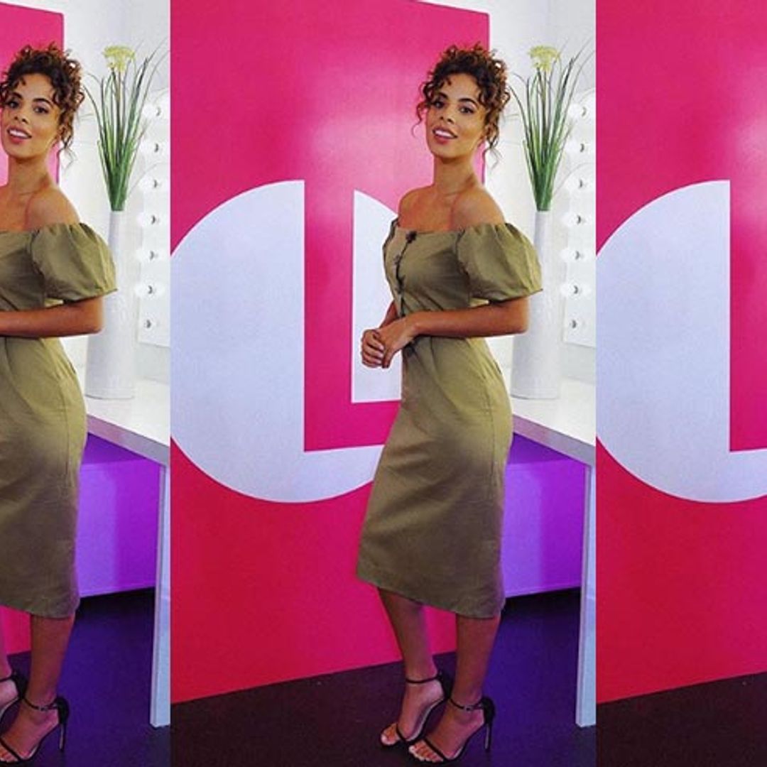 The Zara dress Rochelle Humes just wore is so gorgeous we'll be rushing there on our lunch break