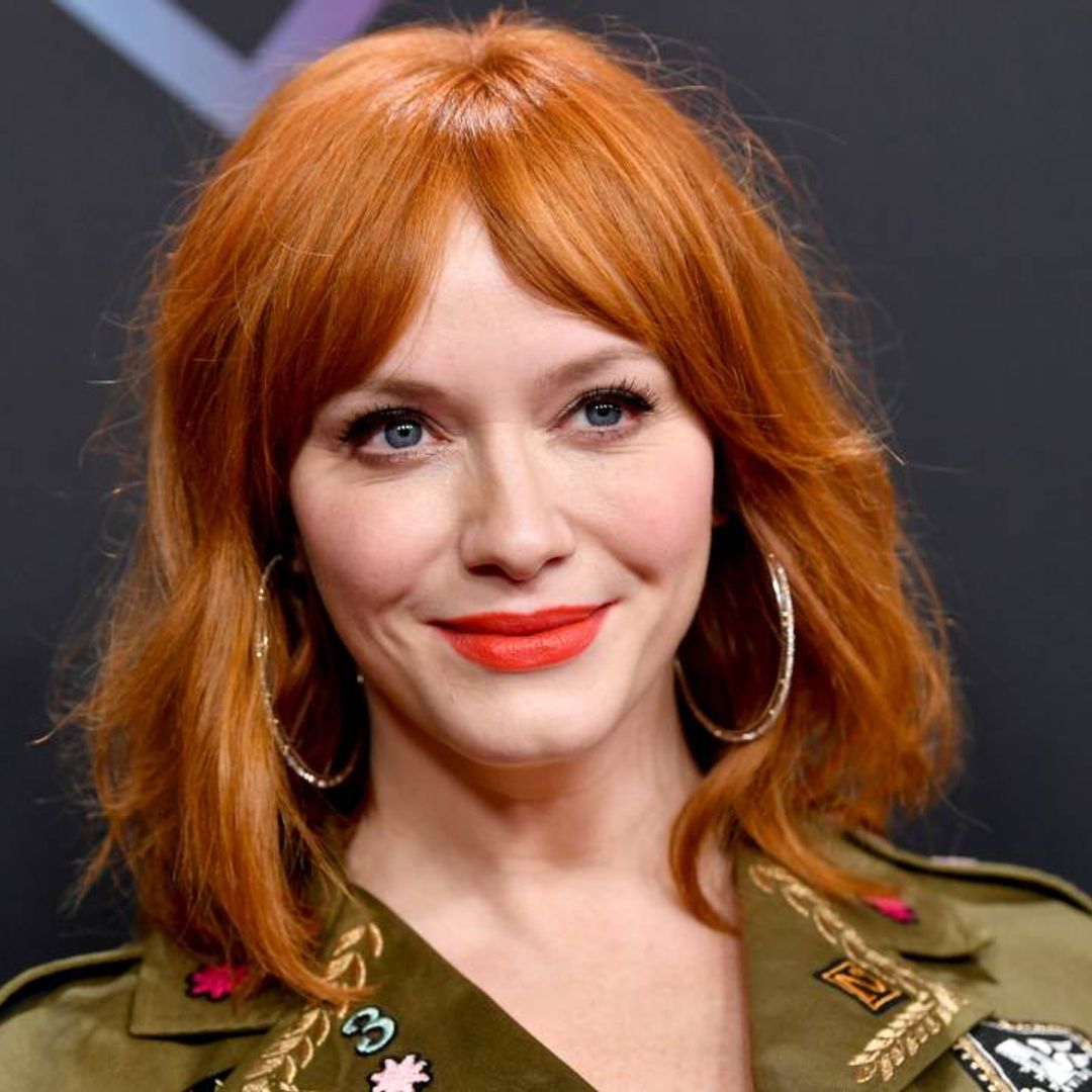 Christina Hendricks sends fans wild with double dose of wondrous news