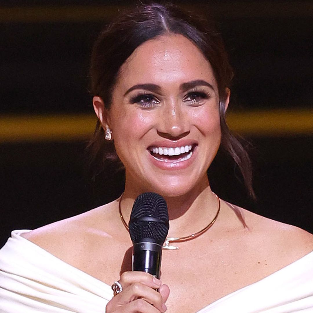 Meghan Markle is the epitome of elegance in chic off-the-shoulder bodysuit