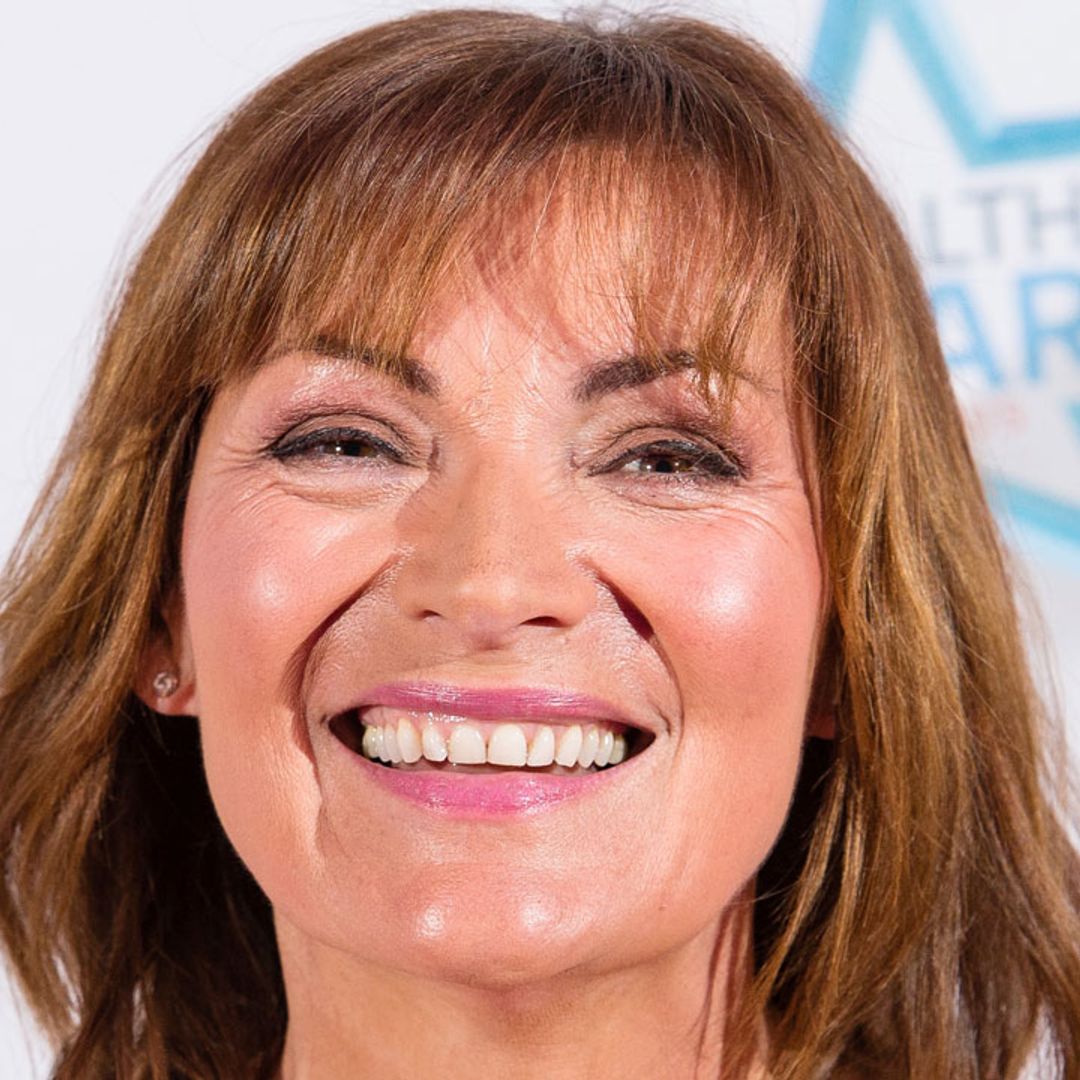 Lorraine Kelly's silky belted dress has the most showstopping detail