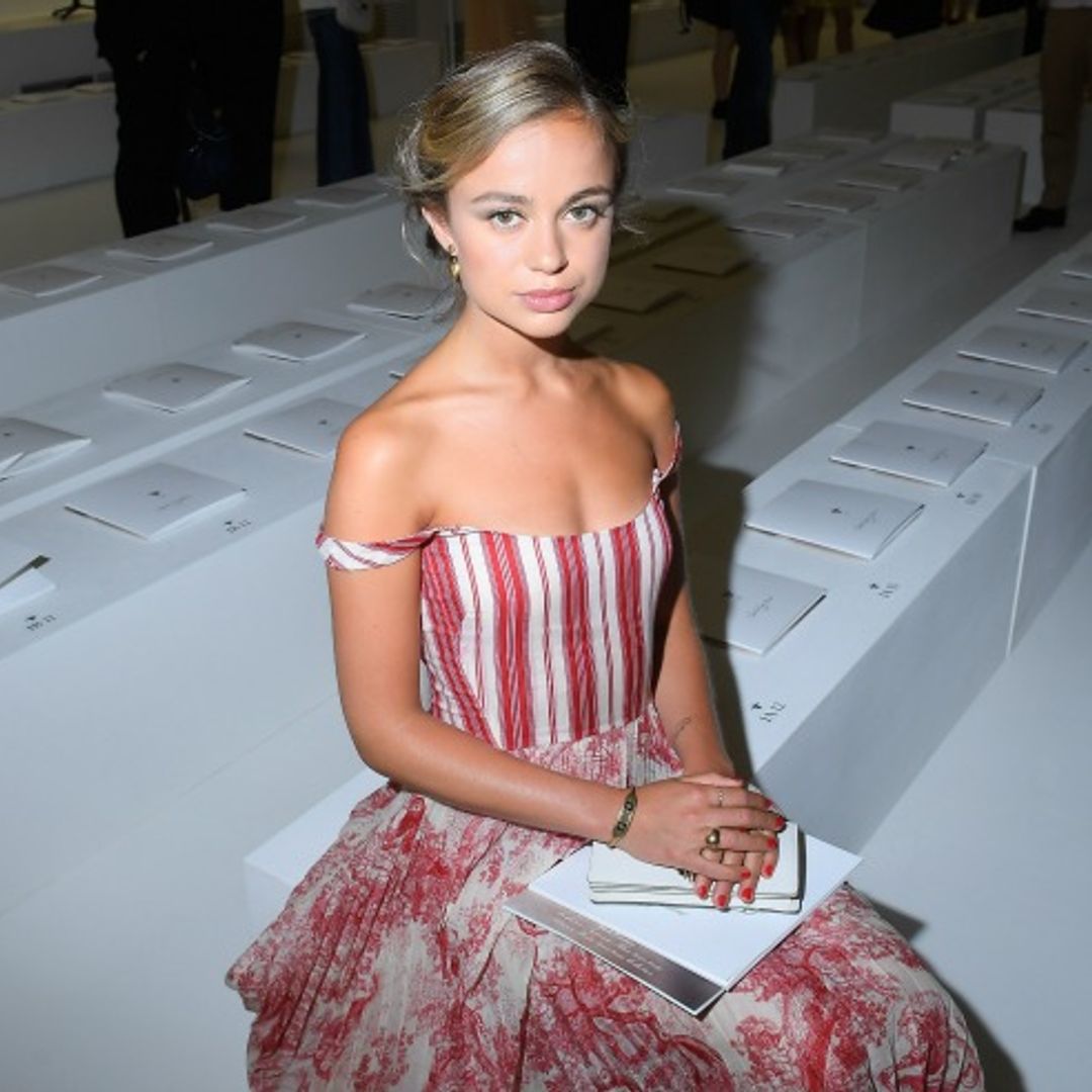 Lady Amelia Windsor just sat FROW at the Christian Dior Haute Couture show