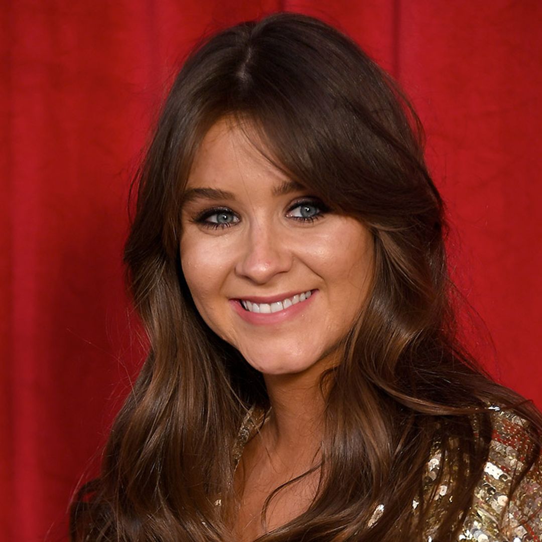 Brooke Vincent shares unseen photo of baby Mexx shortly after his birth