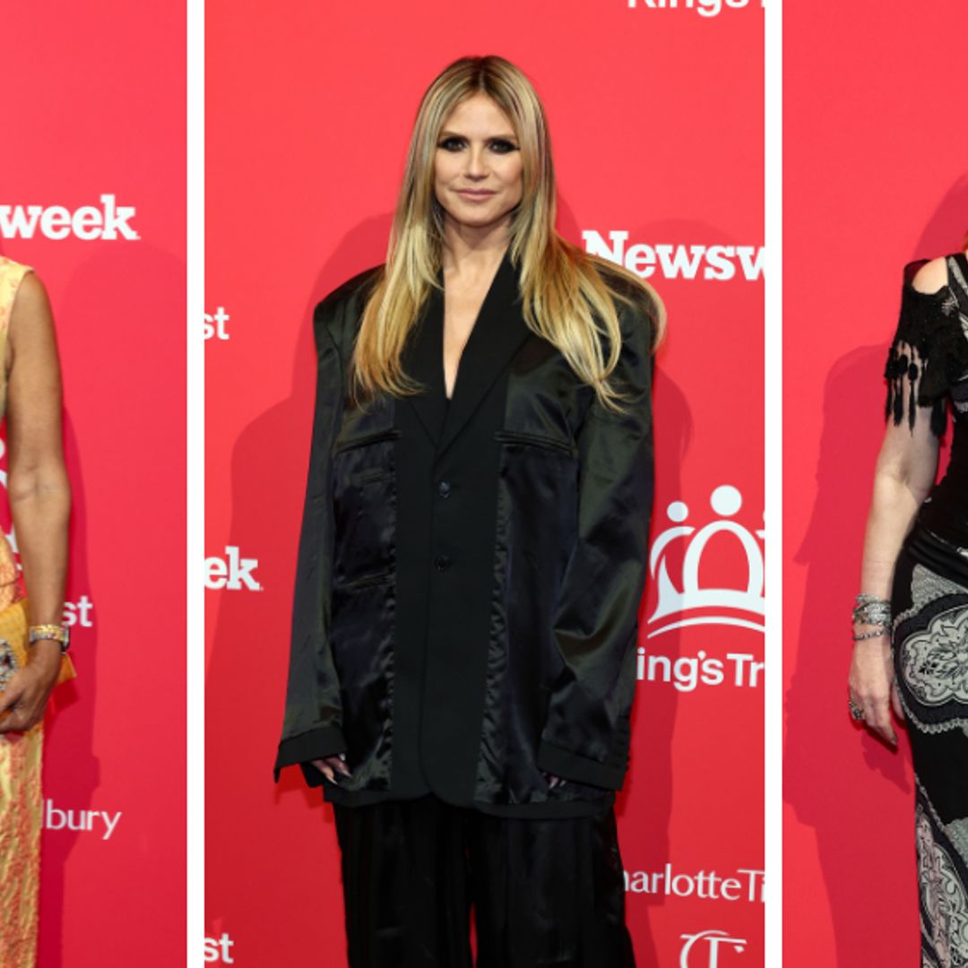 Heidi Klum leads the best dressed at star-studded King's Trust Global Gala