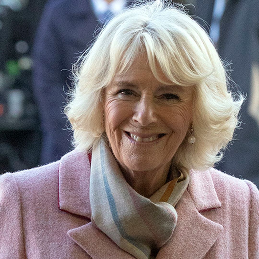 The Duchess of Cornwall returns in a dreamy dress coat - with the cutest pockets